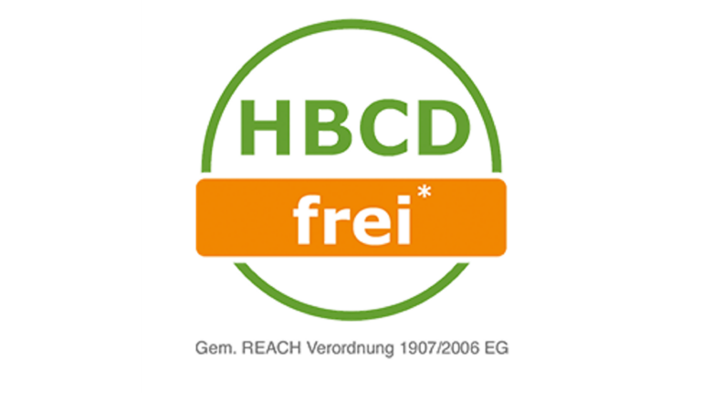 Nachhaltigkeits-Siegel - HBCD frei