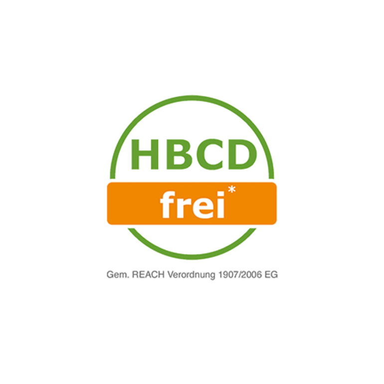 Nachhaltigkeits-Siegel - HBCD frei